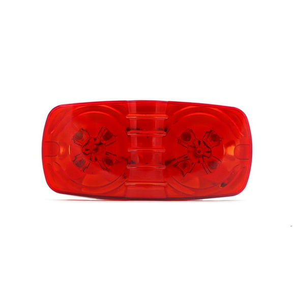 Led Front Rear Side Marker Light Truck Van Trailers Indicator Lamp 12V 24V Amber Red