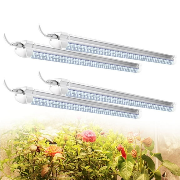 Led Grow Lamp Plant Full-Spectrum Warm White Growth Light Hydroponics Growing System Aquarium