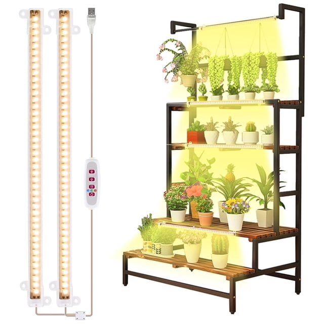 Led Grow Lights Strips for Indoor Plants, Sunlight Full Spectrum 42-288 ...