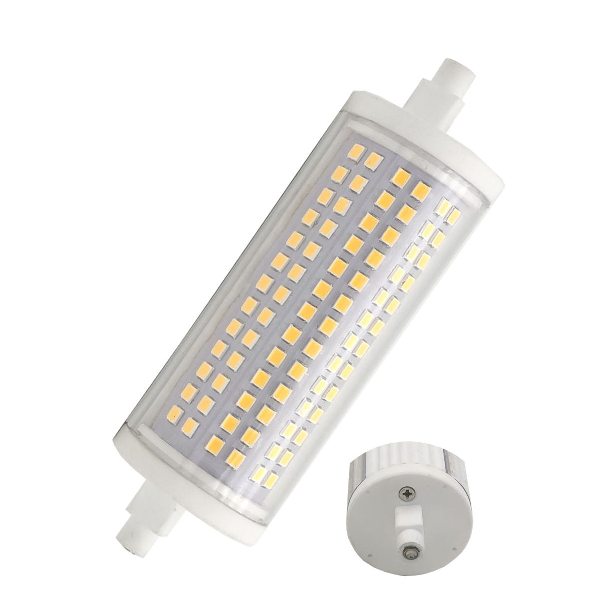 Weleshei 30W R7S LED Bulb, 118mm, 5000K Daylight, Dimmable, 300W  Equivalent, Floodlight - Walmart.com, image size:1216x1216
