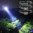 thumbnail image 1 of Led Headlamp with Rechargeable Battery, Power Display, 4 Light Modes & 90° Adjustable Head for Hands-free Lighting During Running, Fishing, and Outdoor Activities,Vsgery, 1 of 2