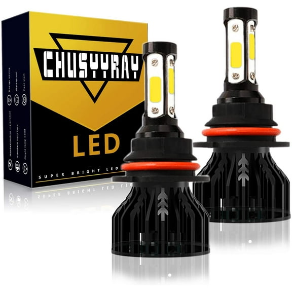 Led Headlight Bulbs 6000K Bright Fit 1991-2004 Mack Rd 600,688,690S,Ch 613,600