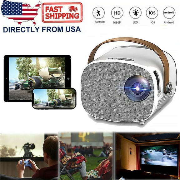 Led Home Mini Projector 4K Home Theater Smart Video Projector 1080P WIFI HD HDMI