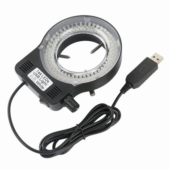 Led Illuminator For Microscopes With Usb Power And Adjustable Features