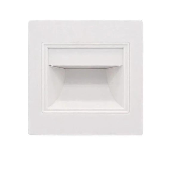 Led Induction Embedded Corner Step Light(White)