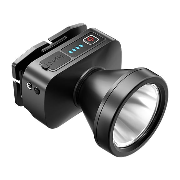 Led Induction Headlight For Outdoor Strong Light Long Battery Life Lithium Battery For Outdoor Fishing Night Fishing Lamp Head Wearable Flashlight