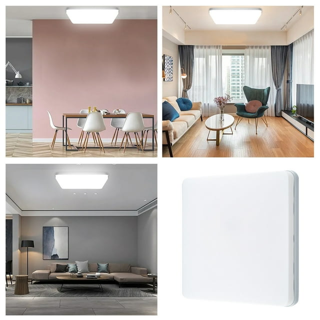 Led Integrated Panel Light Installation Square Living Room Panel Light