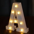 thumbnail image 1 of Led Letters Lights 26 Alphabet and 10 Number Decorative Lighted Letters,Battery Powered Led Marquee Light Up Letters for Wedding Birthday Party Home Decor(Letter A), 1 of 8