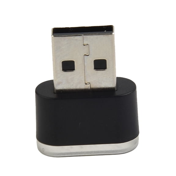 Led Light Abs Accessories Light Weight Mini Neon Atmosphere Usb Universal Ambient Bright Lamp Car Light Convenient Brand New White Fangkenuo