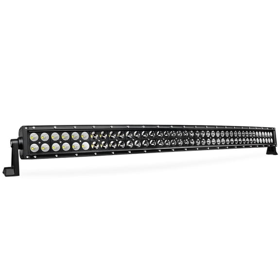 Led Light Bar Nilight 42Inch 240W Curved Spot Flood Combo Led Off Road Lights Super Bright Driving Light Boat Lights Driving Lights LED Work Light,2 Years Warranty