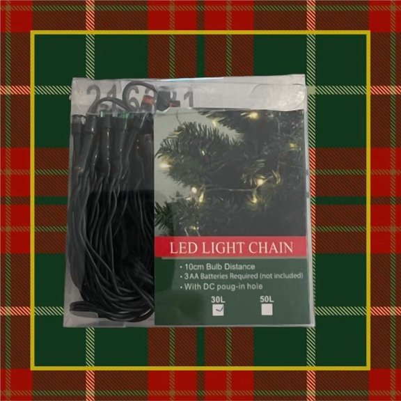 Led Light Chain, Christmas Lights, Holiday Lights, Party Lights, Decoration
