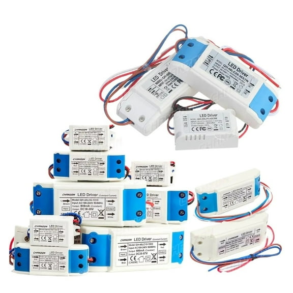 Led Light Driver Adapter 6W 10W 20W 36W 50W 300Ma 450Ma 600Ma 900Ma 1500Ma Constant Current High Power Supply Lamp Transformer ,Ease of Installation