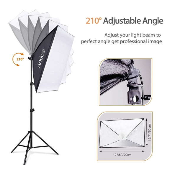 Led Light Kit Studio Led Light Kit Softbox Lighting Kit With Backdrop Photography Backrop Kit Studio Photography Light Kit Softbox Lighting Set Including 85W 3000K-6000K Bi Color