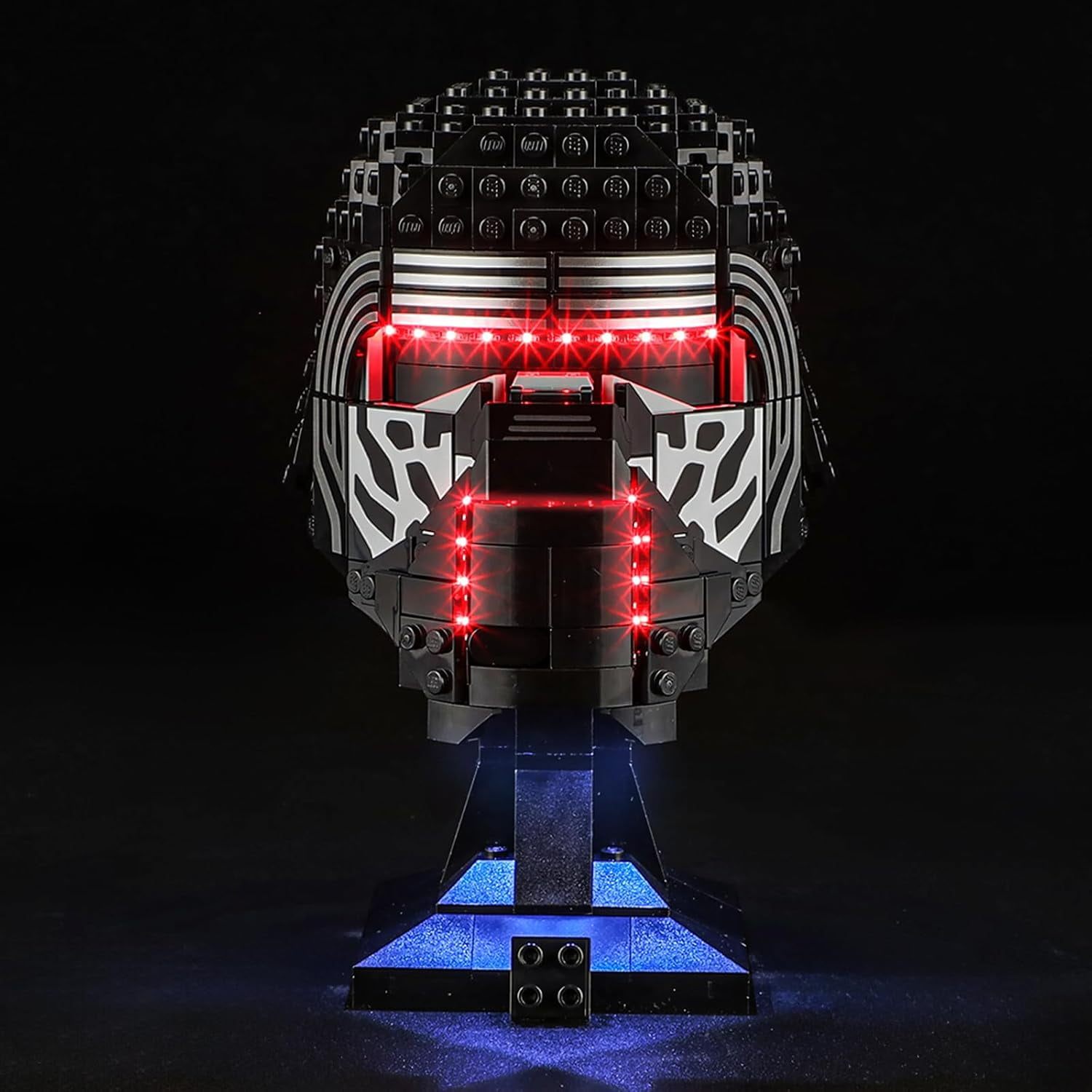 Led  Light Kit Suit  for Lego 75415 ,Decoration Lighting Kit Compatible With  Kylo Ren Helmet -Innovative Led Lighting Compatible with Lego Star War  - Not Included Lego Set