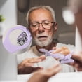 thumbnail image 1 of Led Light Magnifying Nail Clipper, Purple - Extra Large Nail Clipper with Magnifying Glass, Stainless Steel Trimmer for Elderly & Children, Nail Clippers Easter Mother'S Day Nail Makeup Organizers, 1 of 6