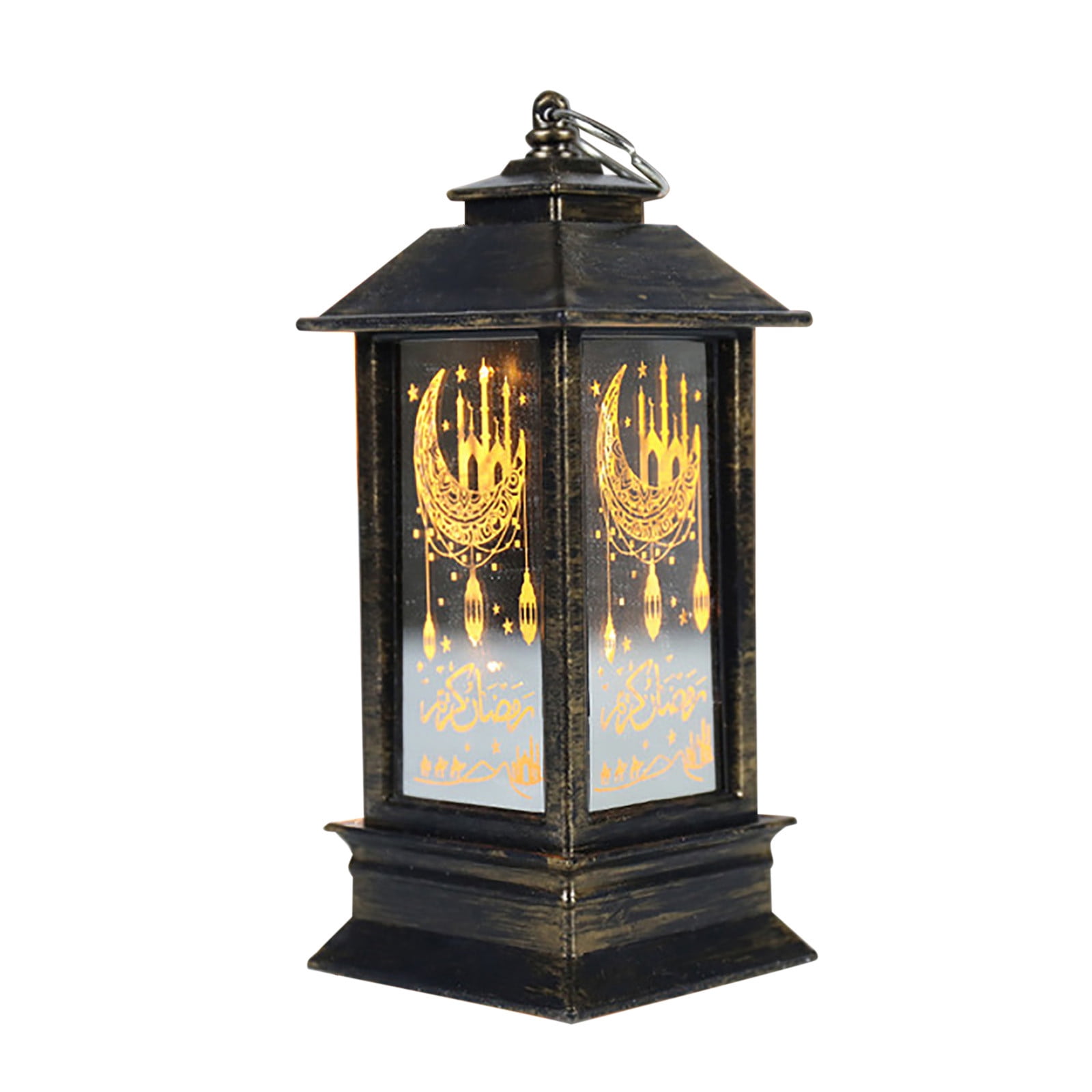 Led Light Plug in Christmas Decorative Handheld Lamp Wind Lantern LED