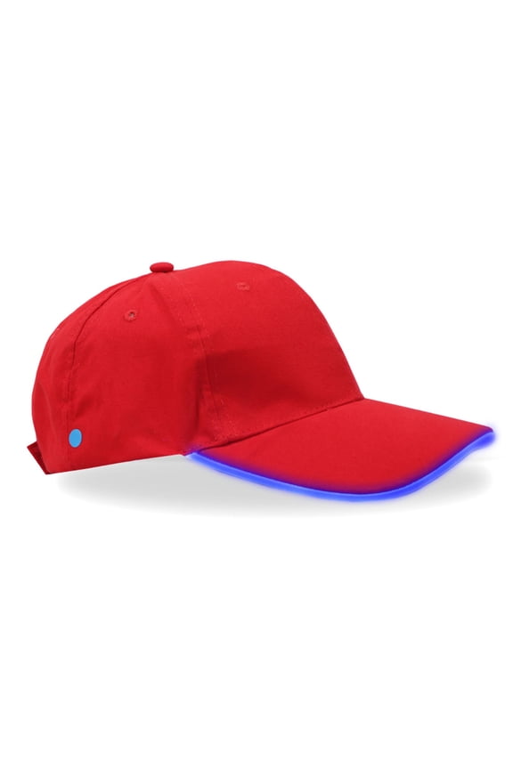 Led Light Up Cap,Festival Hat Party Outfit,Led Light Up Cap Rechargeable Adjustable Unisex Baseball Cap