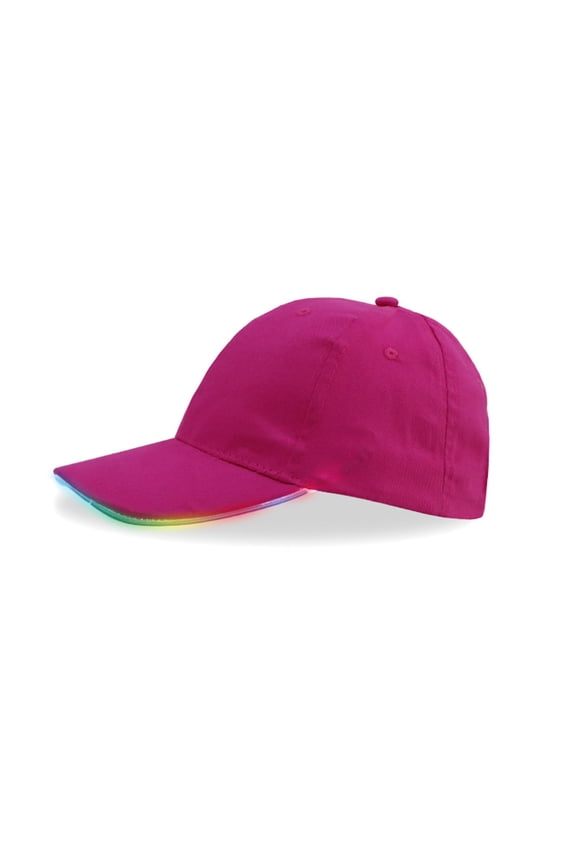Led Light Up Cap,Festival Hat Party Outfit,Led Light Up Cap Rechargeable Adjustable Unisex Baseball Cap