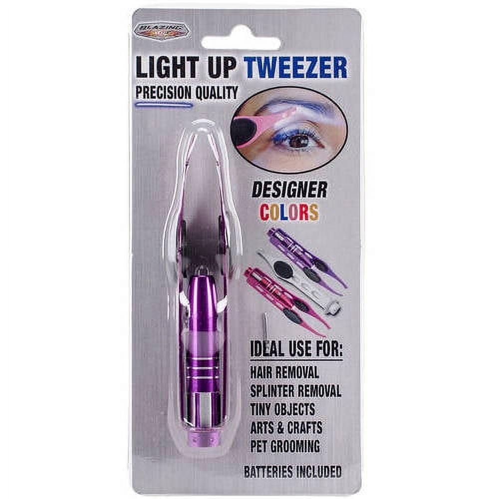 Led Light Up TweezerPurple, Pk 3, Blazing Ledz