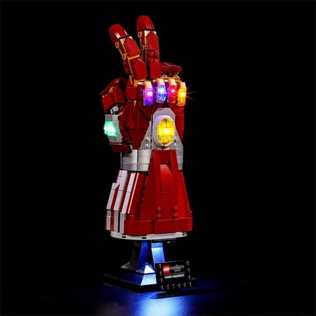 Led Lighting Kit for Legos Nano Gauntlet 76223 Building Kit-Light Set Compatible with Legos 76223(NOT Included The Legos Sets)