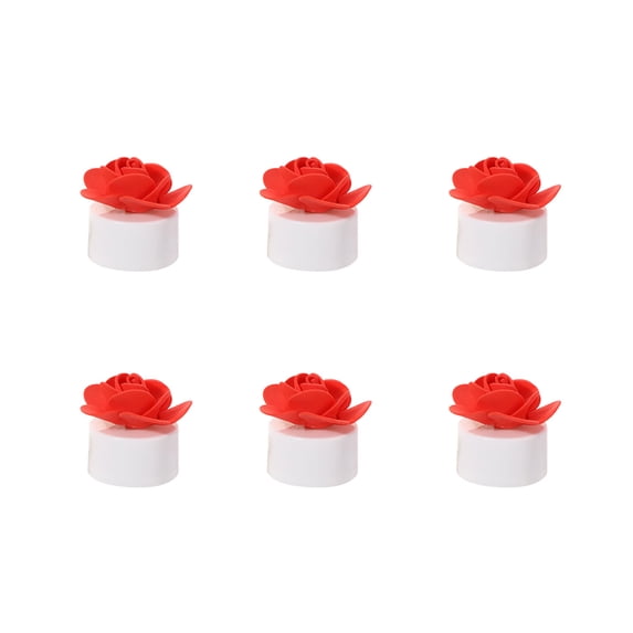 Led Lights for Bedroom Valentine'S Day Rose Electronic Candle,6Pc Romantic Led Night Light for Bedside or Desktop Decoration,Roses for Valentine'S Day Proposal Romantic Light Gift