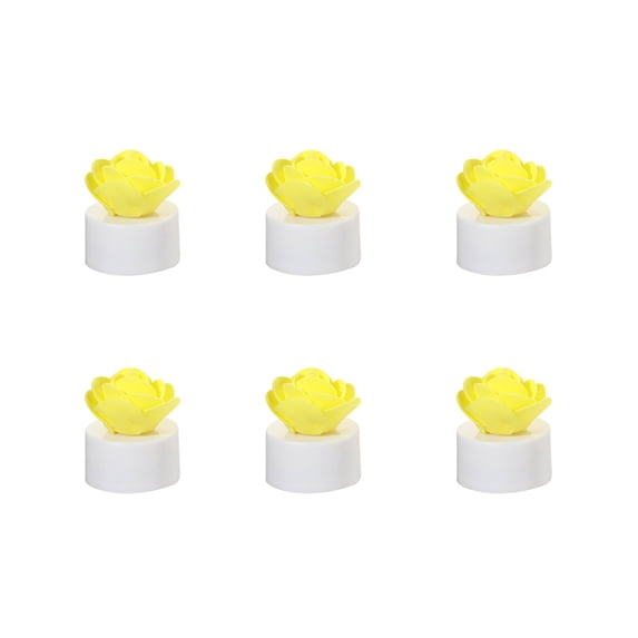 Led Lights for Bedroom Valentine'S Day Rose Electronic Candle,6Pc Romantic Led Night Light for Bedside or Desktop Decoration,Roses for Valentine'S Day Proposal Romantic Light Gift