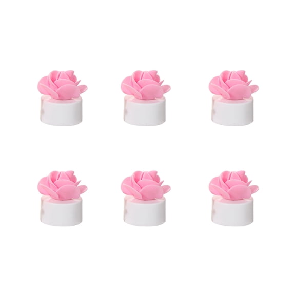 Led Lights for Bedroom Valentine'S Day Rose Electronic Candle,6Pc Romantic Led Night Light for Bedside or Desktop Decoration,Roses for Valentine'S Day Proposal Romantic Light Gift