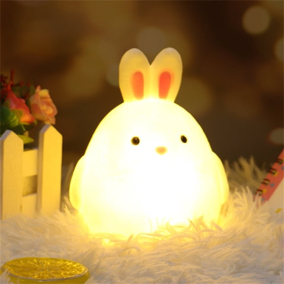 Led Lights For Bedroom Portable Battery Operated Cute Animal Led Night Light Children Room Decor