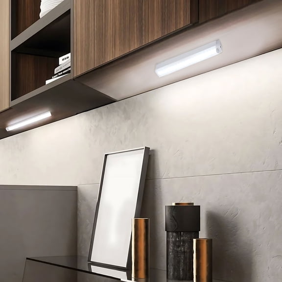 Led Lights for Kitchen,Motion Activated Light,Lighting LED Ceiling Light Fixture,Low-Profile Wraparound LED Shop Light,Adjustable Lumens,Selectable Warm White/Cool(1pc 8in)