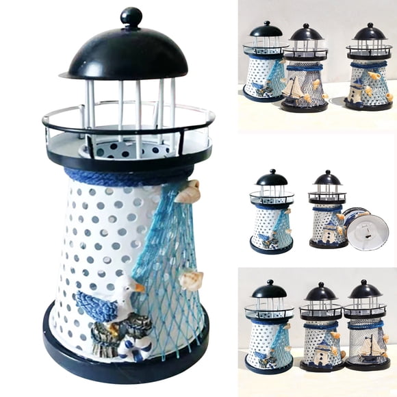 Wall Lamp Retro Base Design Night Light Statue Wall Lamp Ocean Themed Artwork