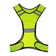Led Lightweight Breathable Mesh Reflective Vest High Visibility Safety Vest Gear For Running Walking Cycle Jogging