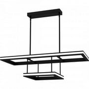 Led Linear Chandelier in Contemporary Style-9.75 inches Tall and 37.75 inches Wide Bailey Street Home 71-Bel-5054415