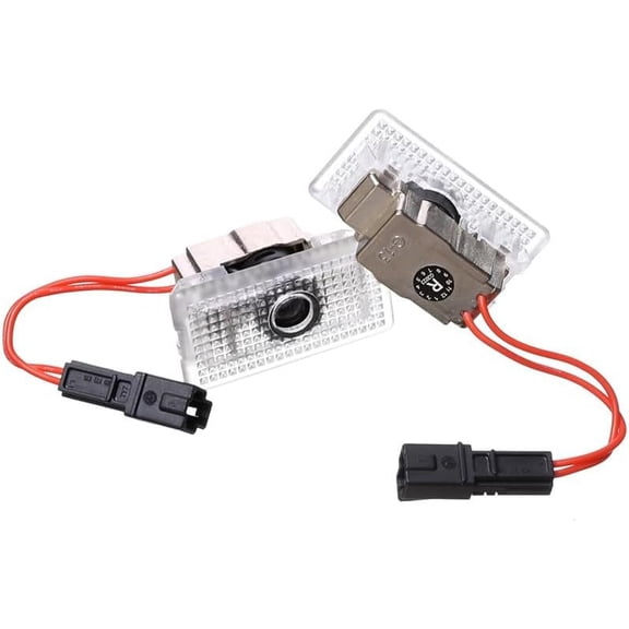 Led Logo Projector Puddle Lights for  Model Y/3/S/X Accessories, No Fade 4K- Courtesy Welcome Lights (2 Pack)