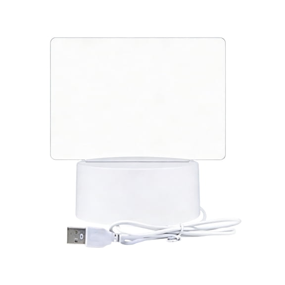 Led Message Board Night Light With Usb Power, Reusable Drawing Panel For Bedside And Desk, Portable And Eye-Caring Design