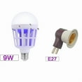 thumbnail image 1 of Led Mosquito Killer Lamp E27 Ultraviolet Light Home Mosquito Repellent Bulb Indoor Outdoors Lighting Thermoelectric Lamp Set4 packs 9W N E27, 1 of 5