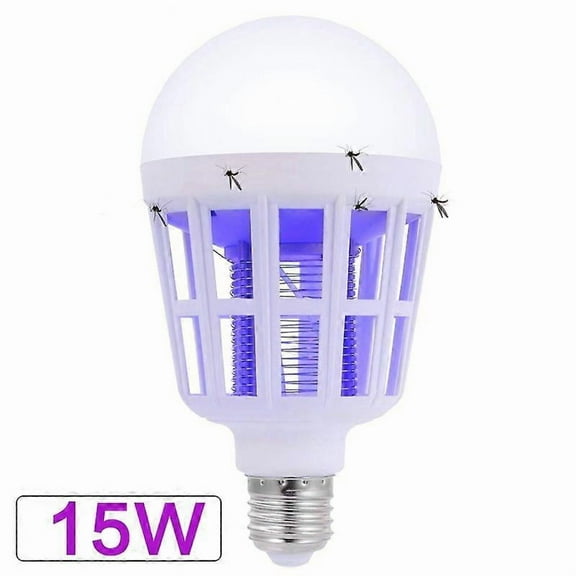 Led Mosquito Killer Lamp E27 Ultraviolet Light Home Mosquito Repellent Bulb Indoor Outdoors Lighting Thermoelectric Lamp Set4pcs 15W