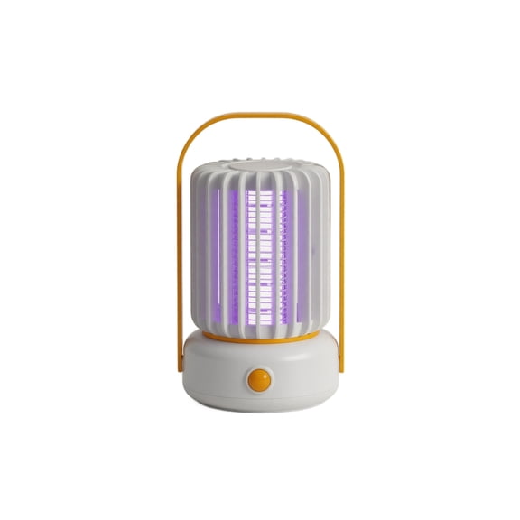 Led Mosquito Zapper Portable Bug Usb Rechargeable 7 Inch Durable Indoor Outdoor Insect Electric Mosquito for Home Patio Camping Orange 1 Pack