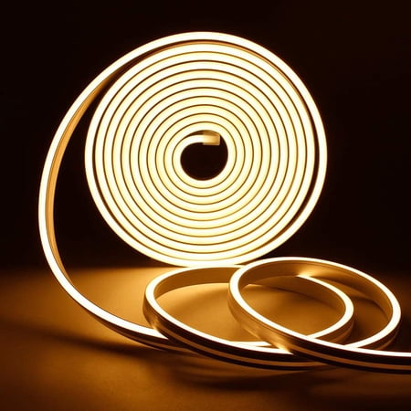 Led Neon Rope Light 12V LED Strip Lights Waterproof Silicone Rope Light for Indoor Outdoor Decoration