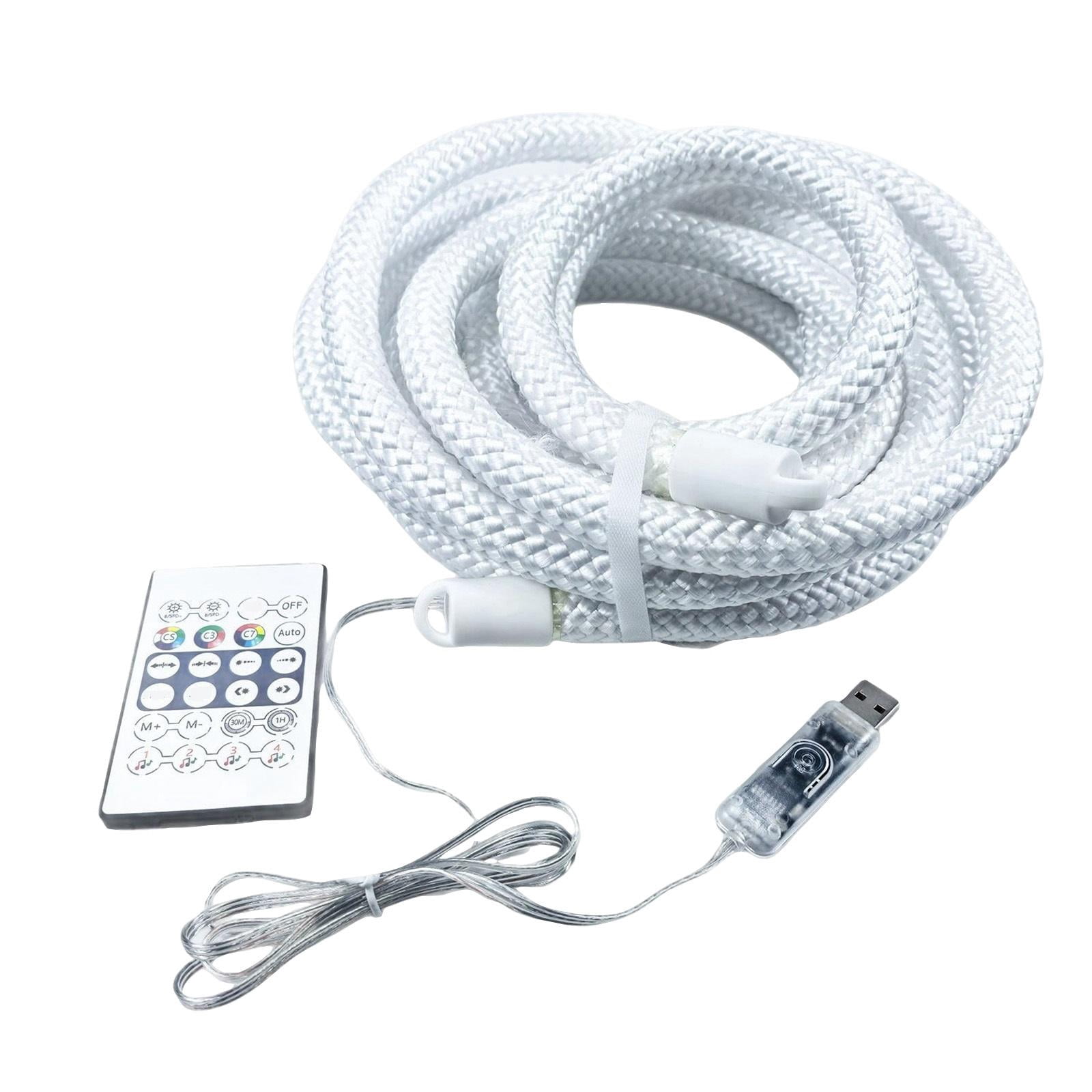Led Rope Deisgns Led Neon Rope Light, Usb Powered Rgb Light Strip with Remote, Color ...