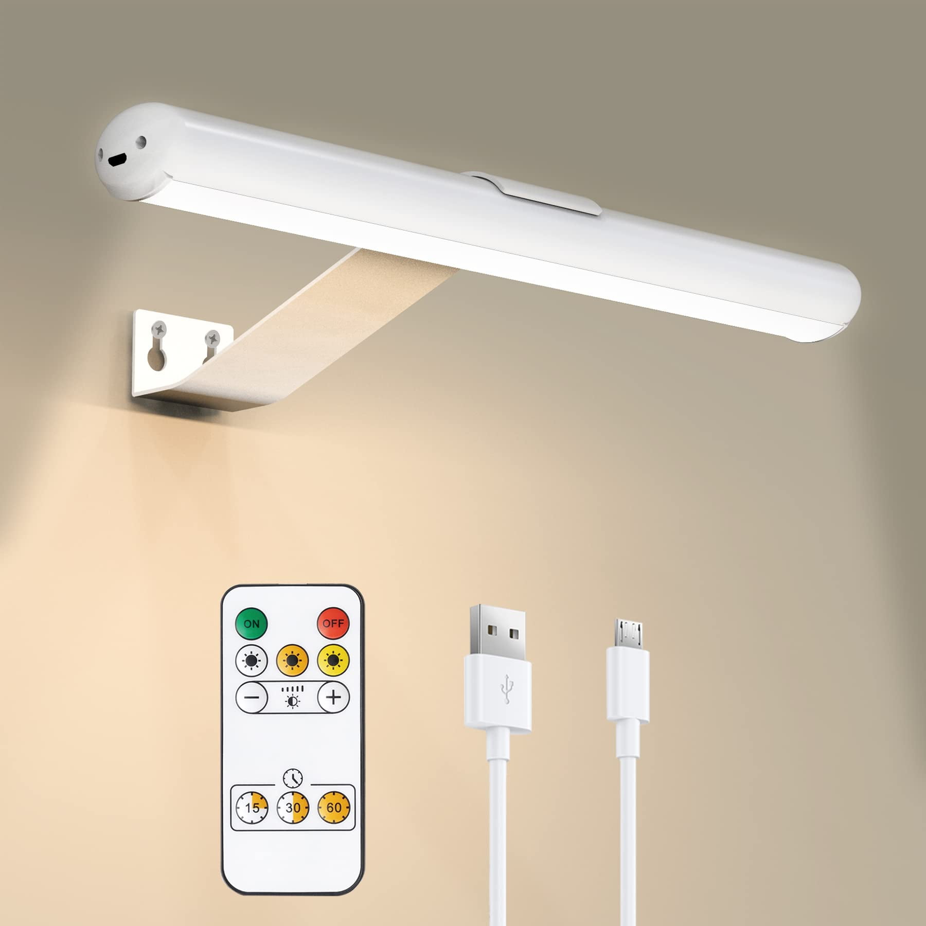 Led Painting Light Rechargeable Battery Operated Art Picture Lights