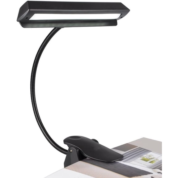Led Rechargeable Music Stand Light - Folding Clip On Piano Lamp, Portable Professional with 2 - Level Dimmable, Portable, USB - C, for Piano, Orchestra, Podium, Easel