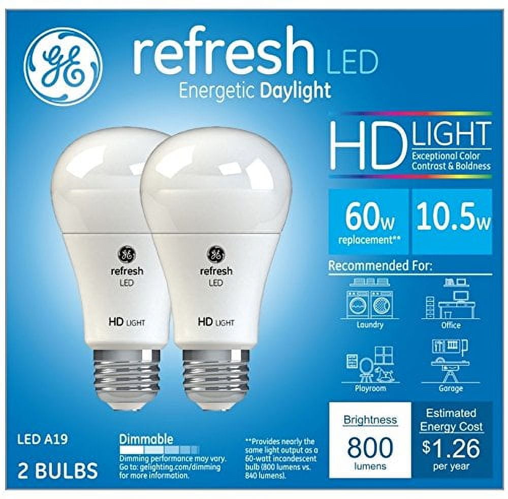 Led Rfrsh Dylght 60w 2pk