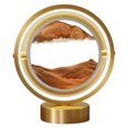 thumbnail image 1 of Led Sandscape Table Touch Lamp Moving Sand Art Circle Light, 1 of 16