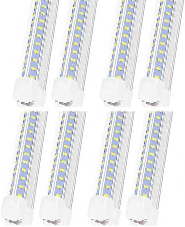 Led Shop Lights,Led Shop Lights 4FT 50W 6500K 7000L Clear White,Shop Light 4FT 110V Linkable