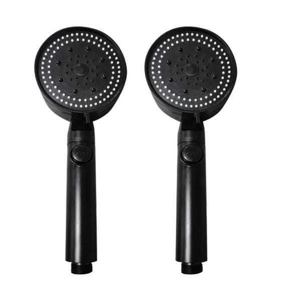 Led Shower Head And Hose Settings High Pressure Shower Head With Handheld Water Saving Anti Leak And Adjustable 2PCS