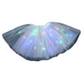 thumbnail image 1 of Led Skirt for Women, Women Tutu Skirt LED Light Up, White Tulle Light Up Skirts Knee Length Tutu, for Rave Festivals and Parties D3T5, 1 of 1