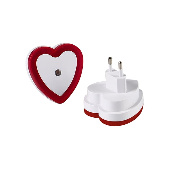 Led Smart Light-Controlled Energy-Saving Night Light - Automatic Dusk To Dawn Sensor, Compact Slim Socket-Friendly Design, 0.5W Low Power 50000H Lifespan - For Bedrooms Hallways