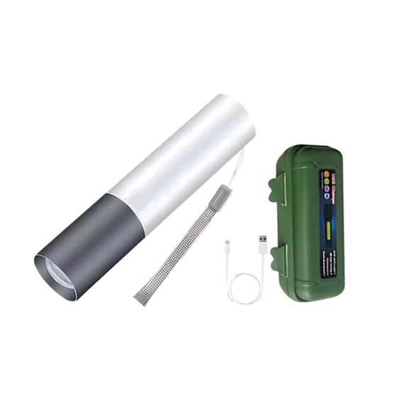 Led Step Lights Outdoor, Portable Led Light Mini Strong Flashlight Usb Rechargeable High-Power Xpe for Emergency Camping