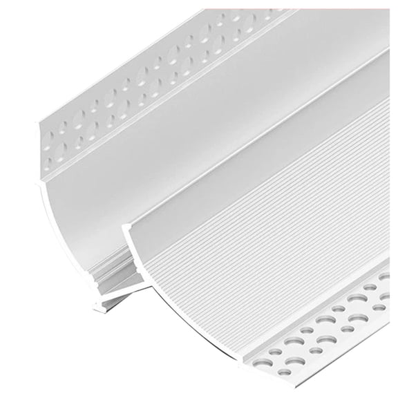 Led Strip Channel Crown Molding, Indirect Lighting Skirting Boards, With Crown Moulding, Indoor Baseboard Trim for Home Hallway Improvement