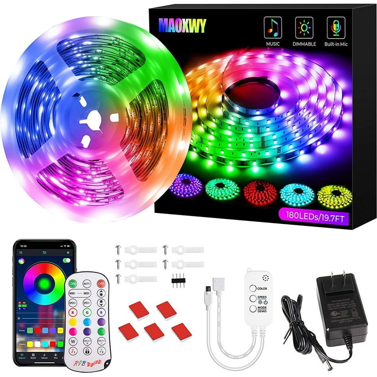 6m rgb led strip on sale